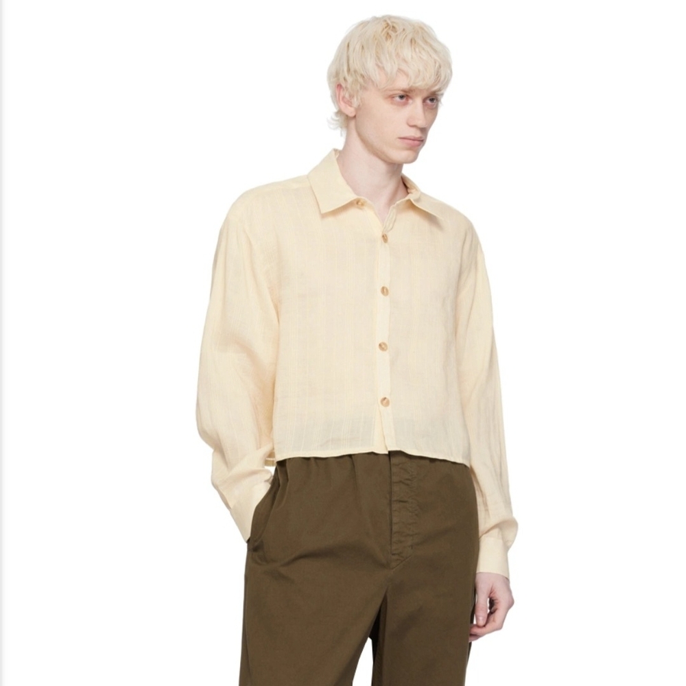 King & Tuckfield Off-white Buttoned Shirt